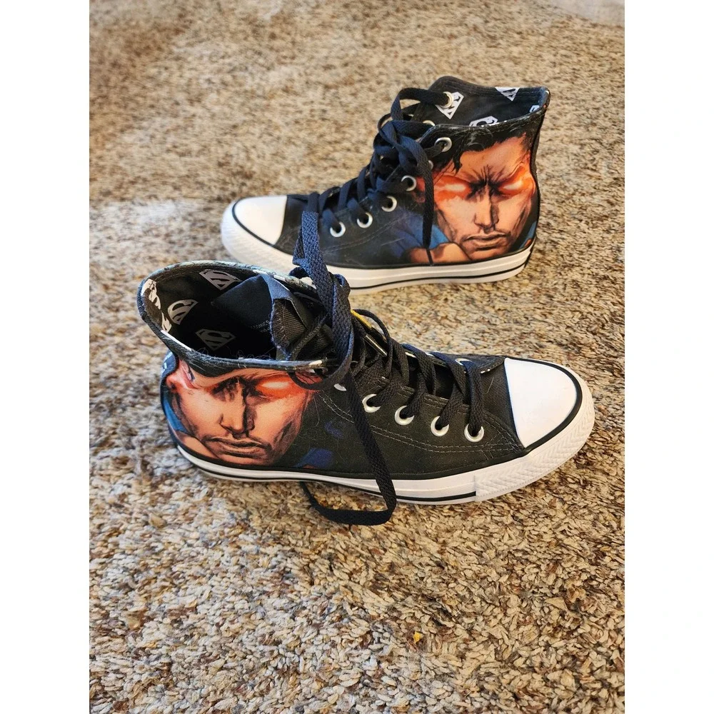Converse x DC Comics Superman Rebirth Chuck Taylor All Star High Top Women 6.5
